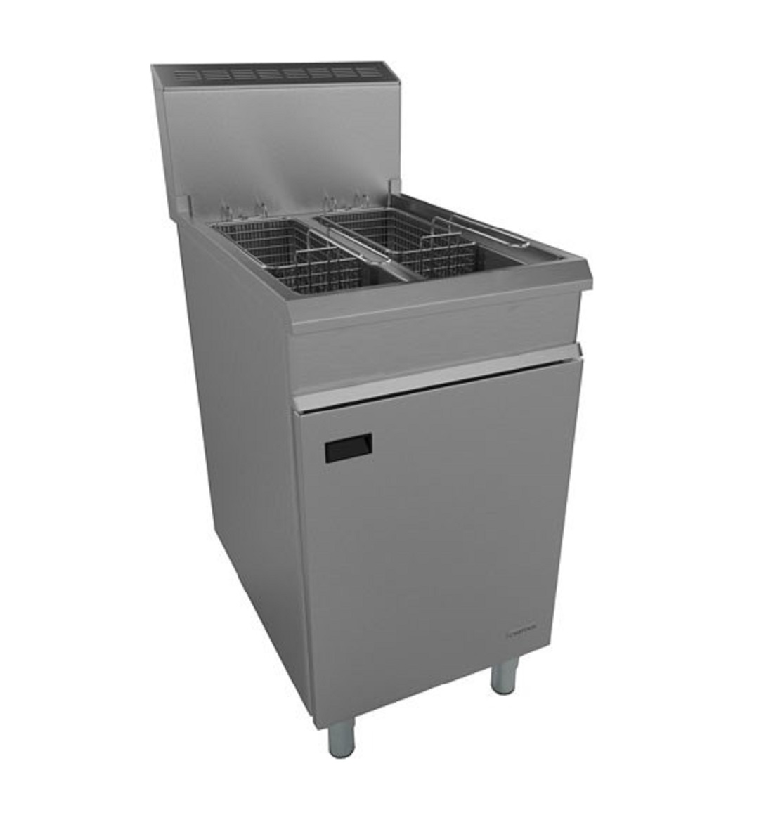 Falcon Chieftain G1848X Twin Pan Twin Basket Fryer 