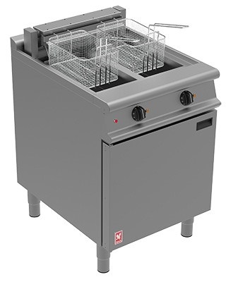 Falcon Dominator Plus E3865 Twin Pan Twin Basket Electric Fryer