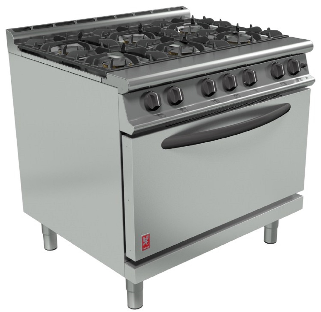 Falcon Dominator PLUS G3101D Six Burner Open Top Range