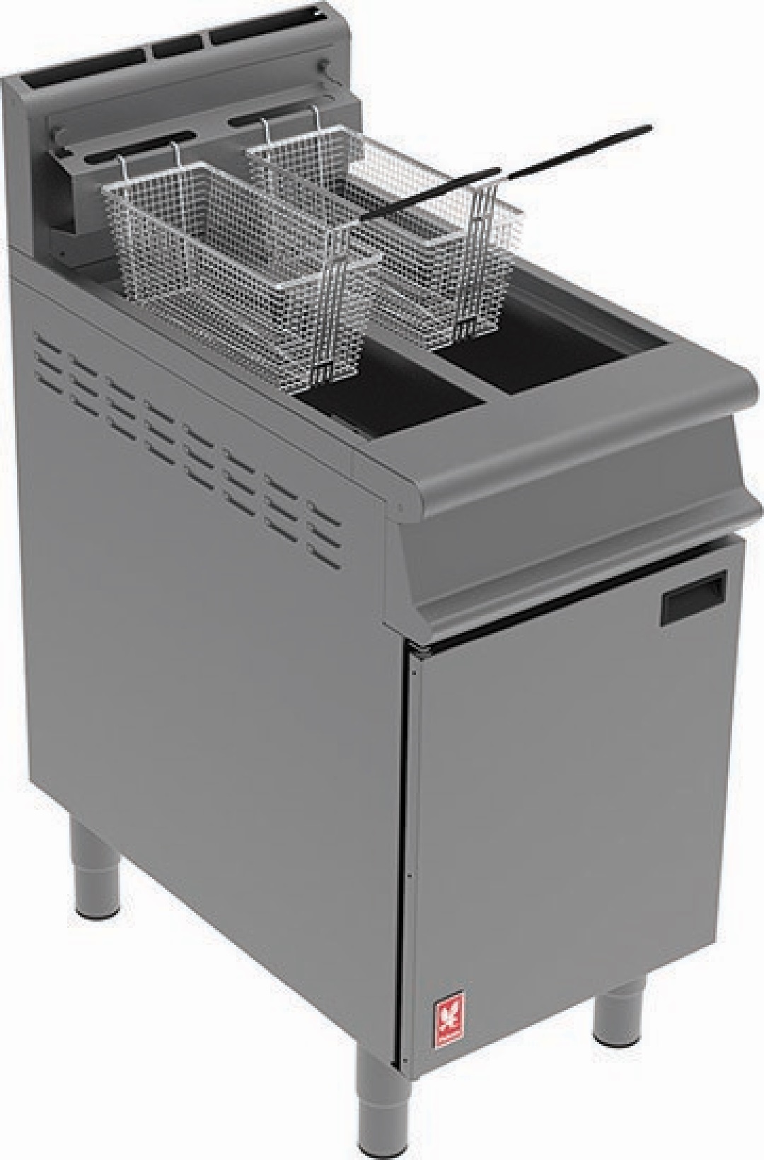 Falcon Dominator Plus G3845 Twin Pan Twin Basket Fryer