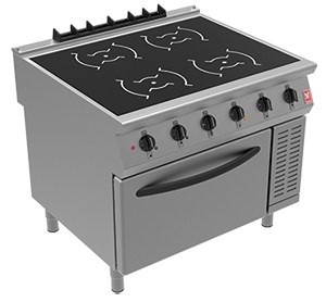 Falcon F900 i91104 Four Zone Induction Oven Range