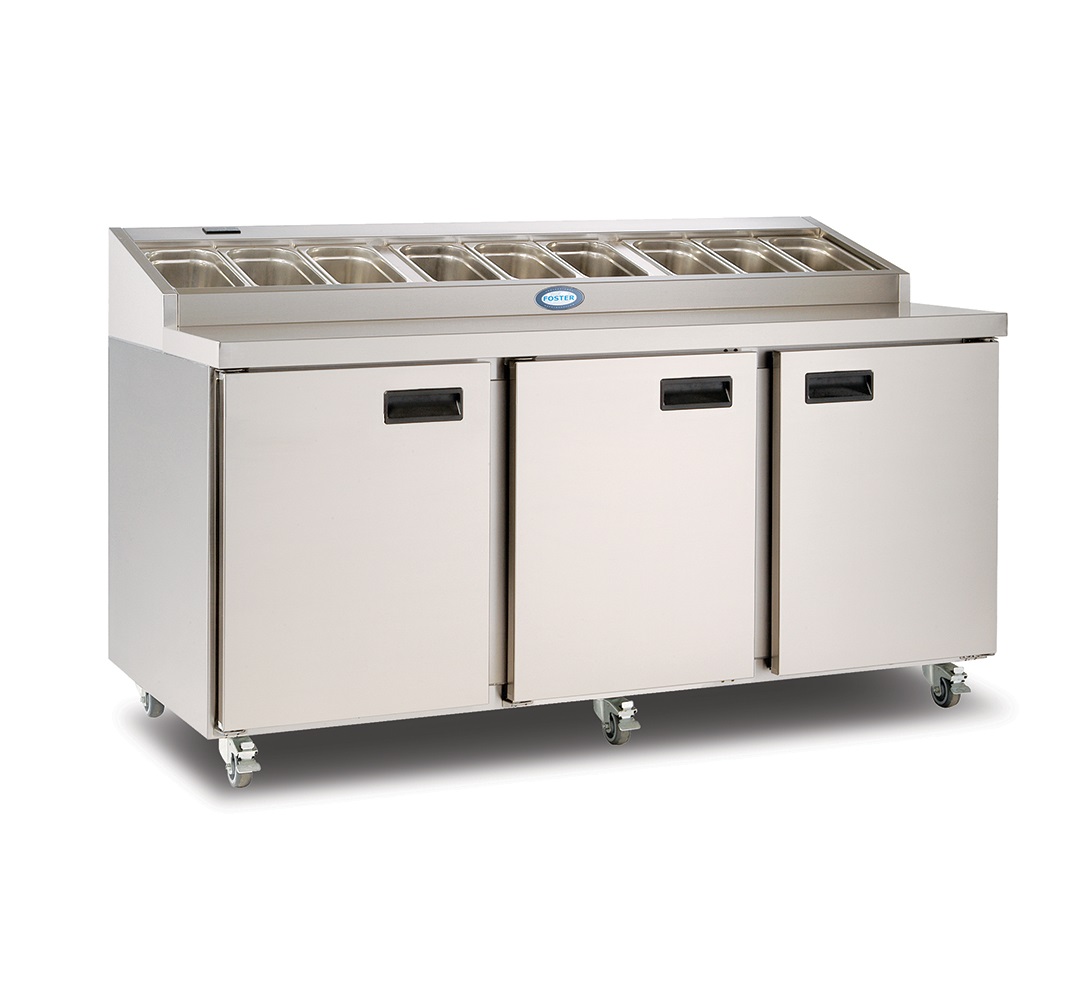 Foster FPS3HR Triple Door Refrigerated Preparation Station 