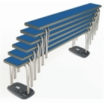 Gopak Large Blue Contour Stacking Bench (DM946)