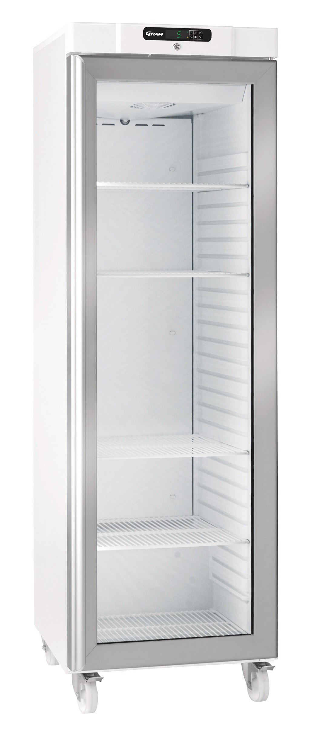Gram Compact KG 420 L - C DR G U  Glass Door Refrigerator (164422030)