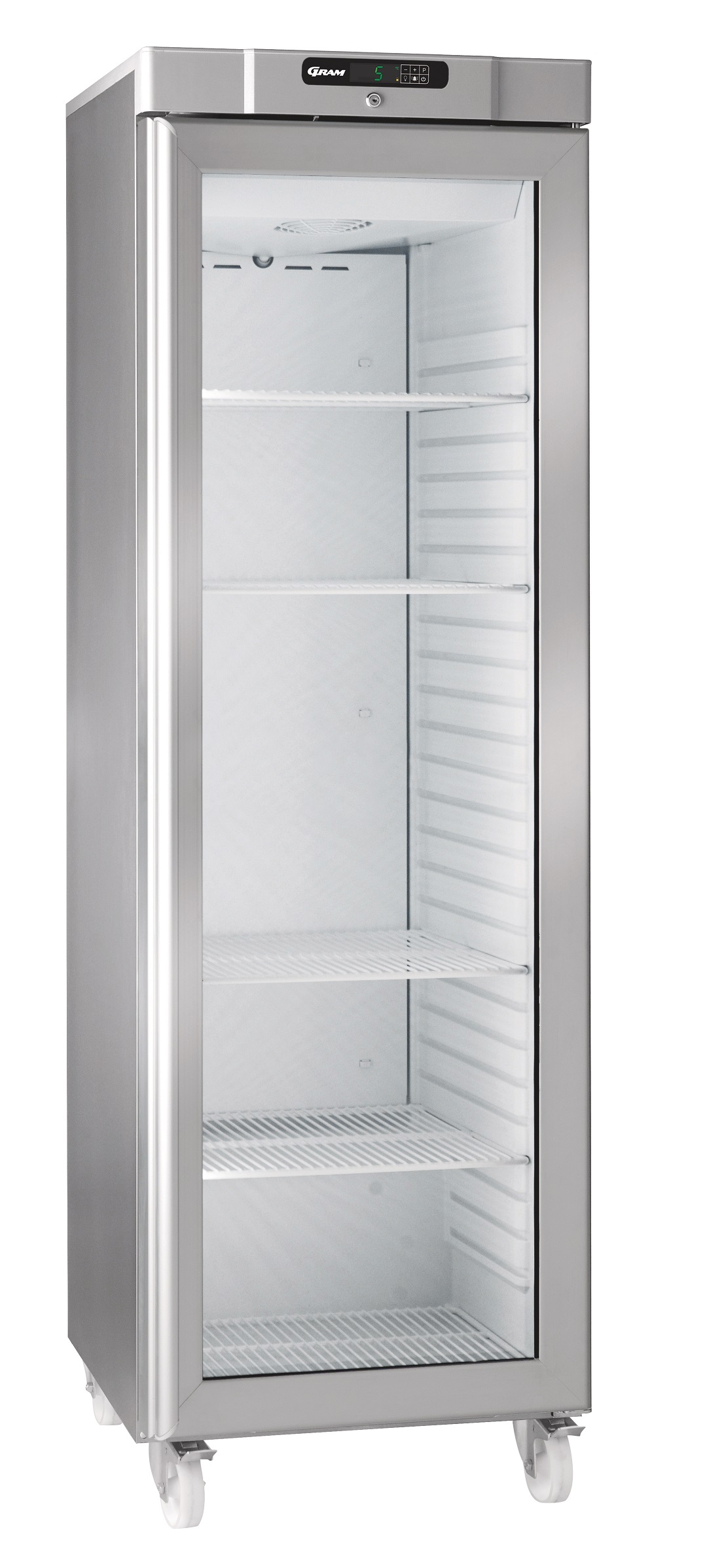 Gram Compact KG 420 R - C DR G U Glass Door Refrigerator (154422030)