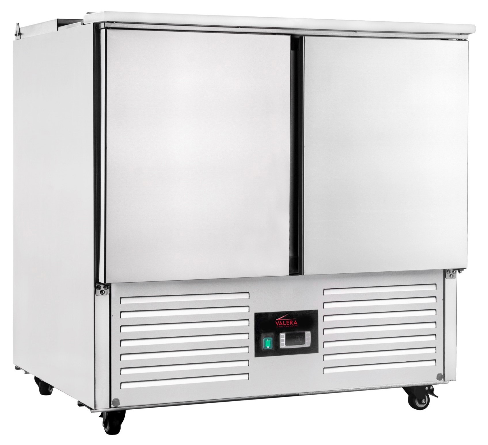 Valera HVSALST3 Compact Three Door Salad Prep Counter