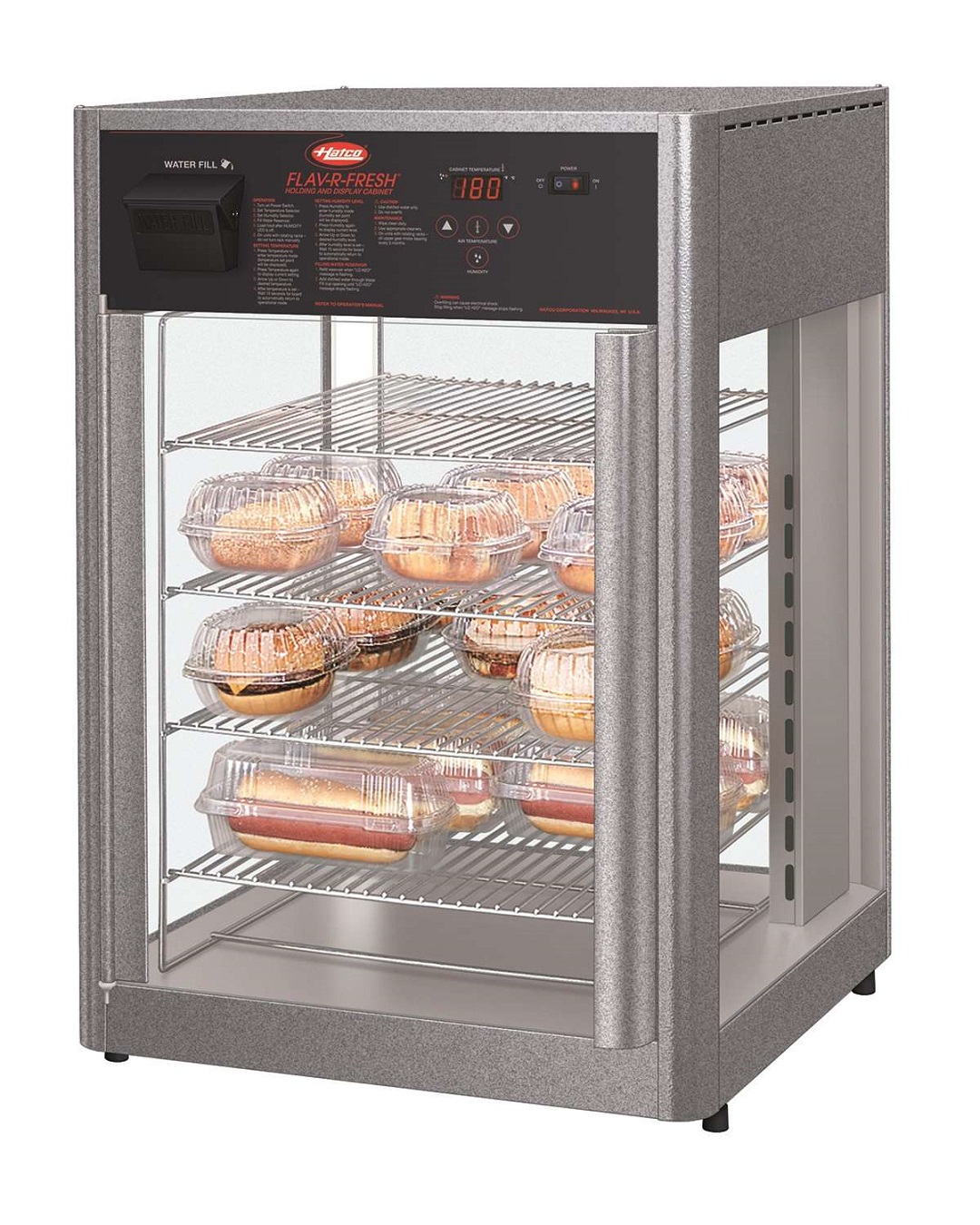 Hatco Flav-R-Fresh FDWDE-1X Humidified Heated Display Cabinet