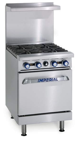 Imperial  IR-4 Heavy Duty 4 Burner Open Top Oven Range