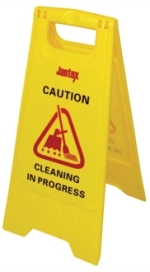 Jantex Cleaning in Progress Safety Sign (L433)