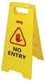 Jantex No Entry Safety Sign (L434)