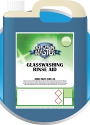 Kitchenmaster 702-G Glasswasher Rinse Aid - 4x5 Litres