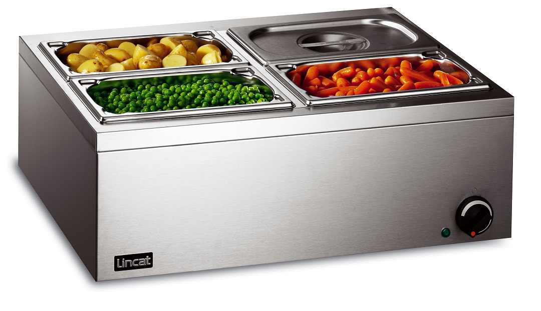 Lincat LYNX 400 LBM2W Wet or Dry Heat Countertop Bain Marie