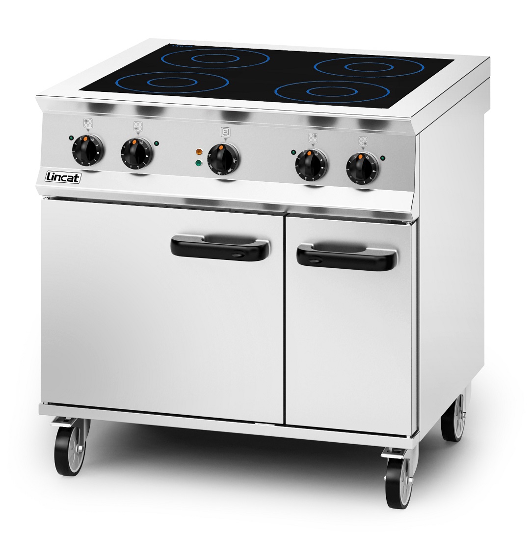 Lincat OPUS 800 OE8017 Four Zone Induction Oven Range