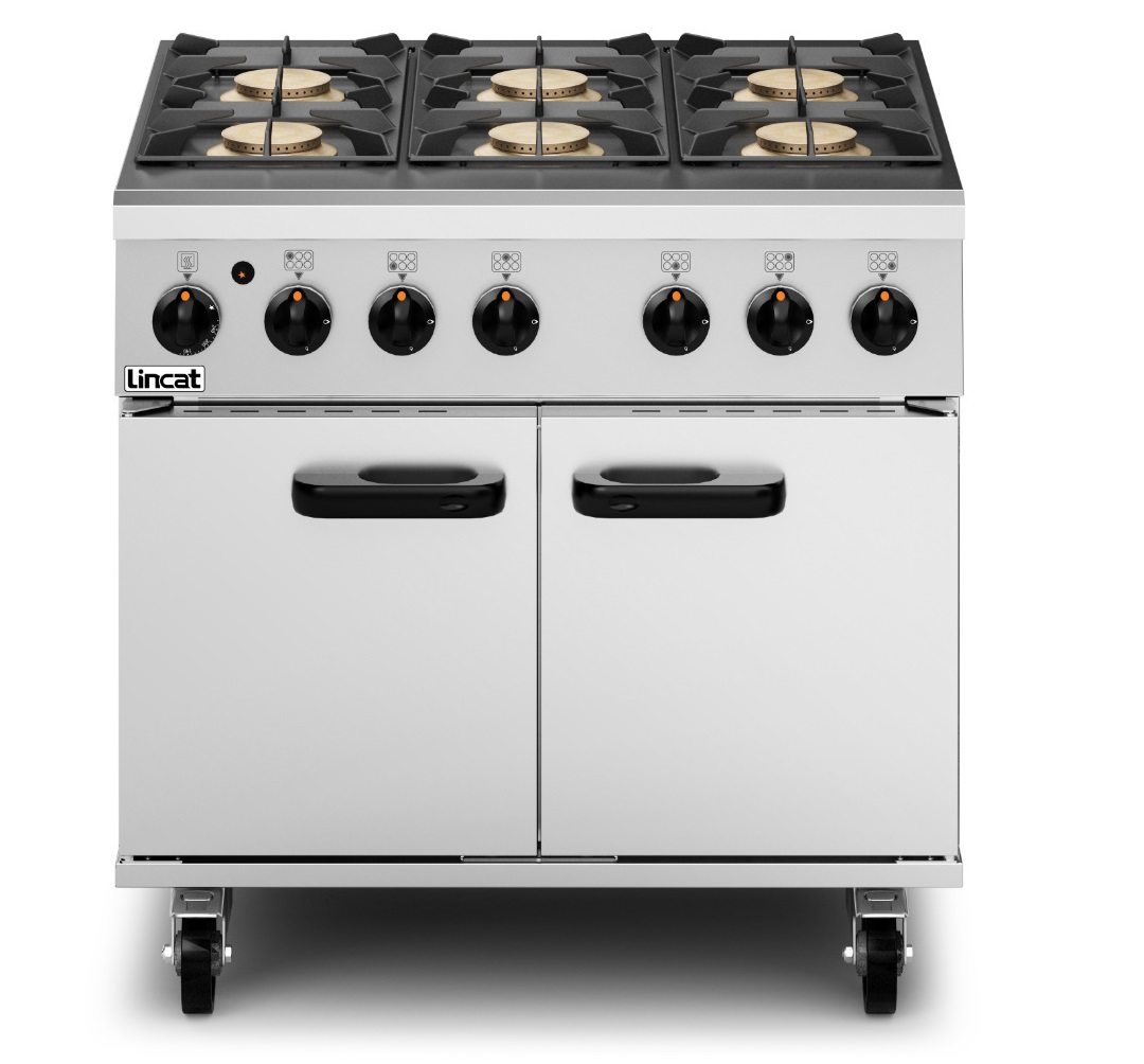 Lincat Phoenix PHGR01 Six Burner Oven Range