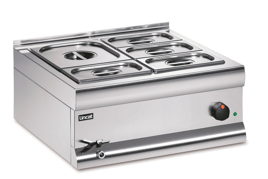 Lincat Silverlink 600 BM6W Wet Heat Countertop Gastronorm Bain Marie