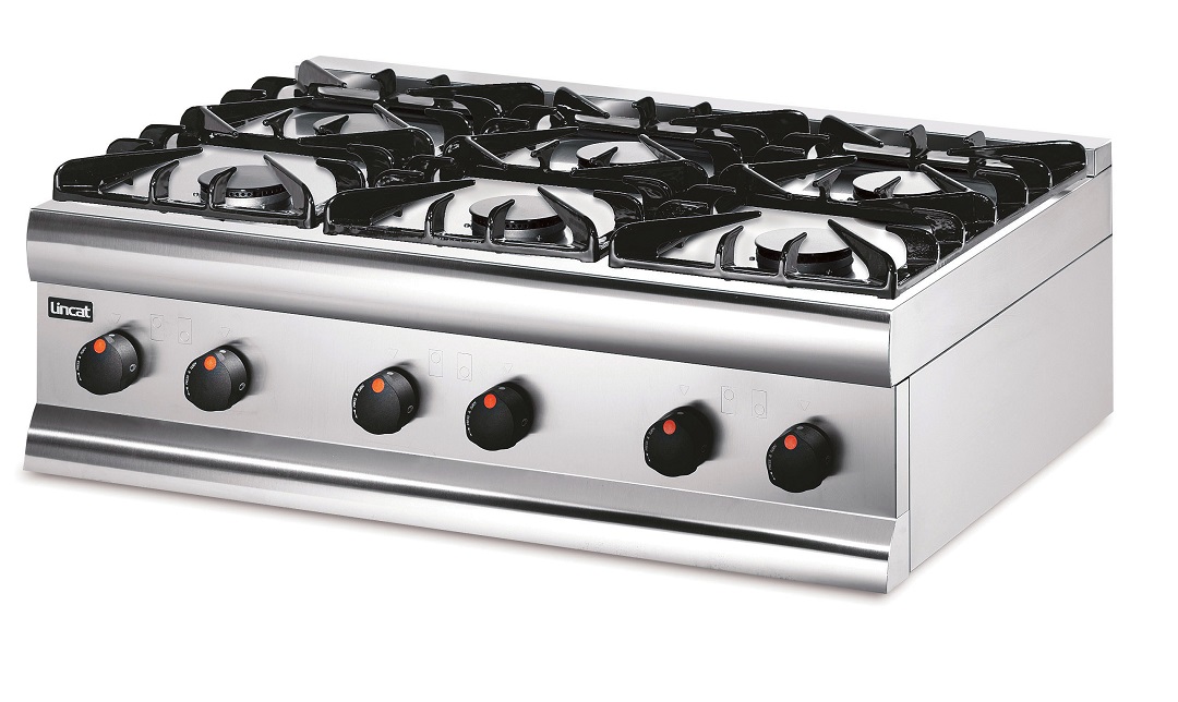 Lincat Silverlink 600 HT9 6 Burner Gas Boiling Top