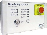 S&S Northern Merlin CT1200S Gas Interlock Control Panel