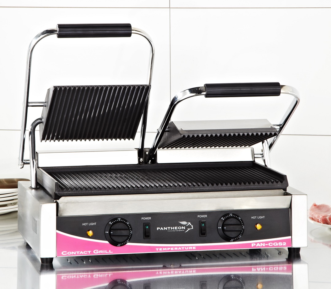 Pantheon Small Double Panini Grill