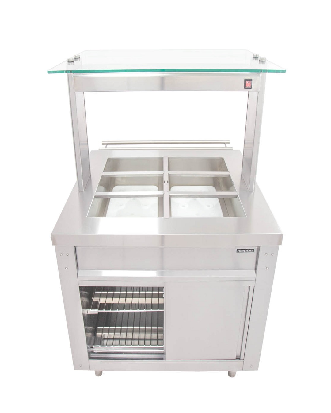 Parry Flexi-Serve FS-AW2 Ambient Cupboard With Chilled Well