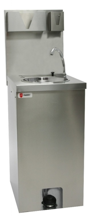 Parry MWBT Mobile Stainless Steel Heated Hand Wash Basin