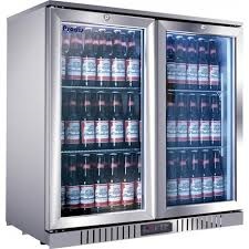 Prodis NT2ST-HC Stainless Steel Double Door Bottle Cooler