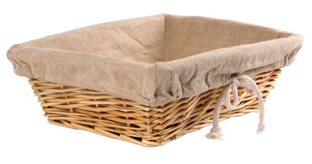 Rectangular Wicker Basket (U746)