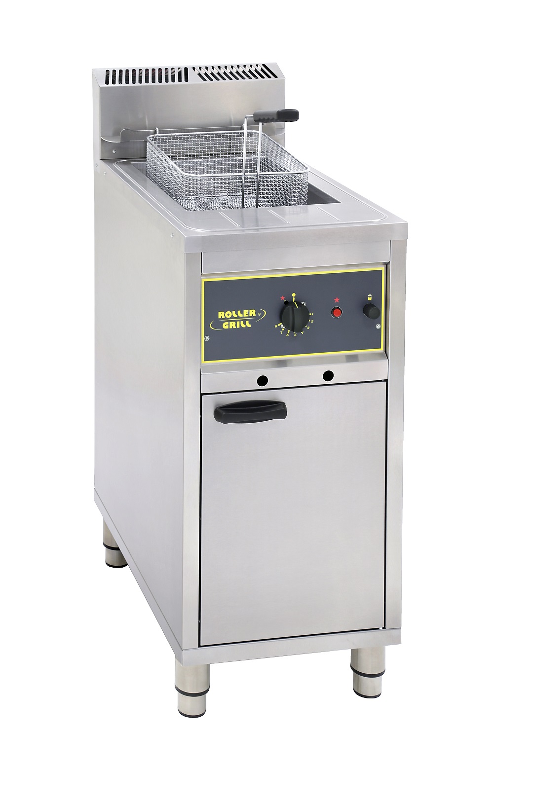 Roller Grill RFG16 Single Pan Freestanding Gas Fryer