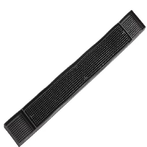 Black Rubber Bar Mat (C174)