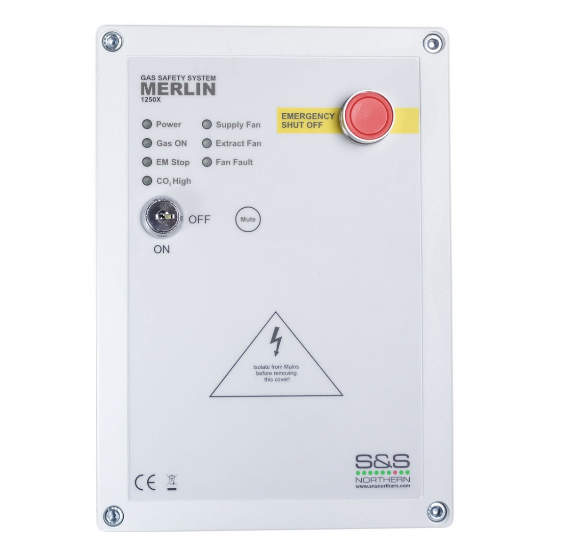 S&S Northern Merlin CT1250X Gas Interlock Control Panel