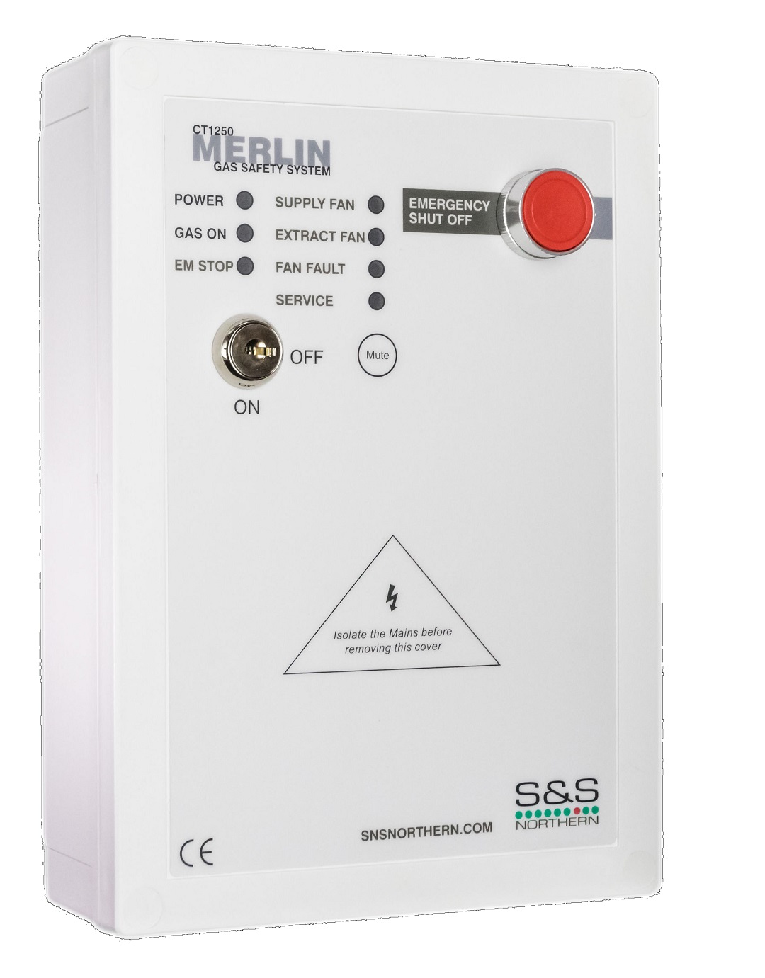 S&S Northern Merlin CT1250 Gas Interlock Control Panel