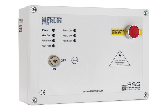 S&S Northern Merlin CT1650+ Gas Interlock Control Panel