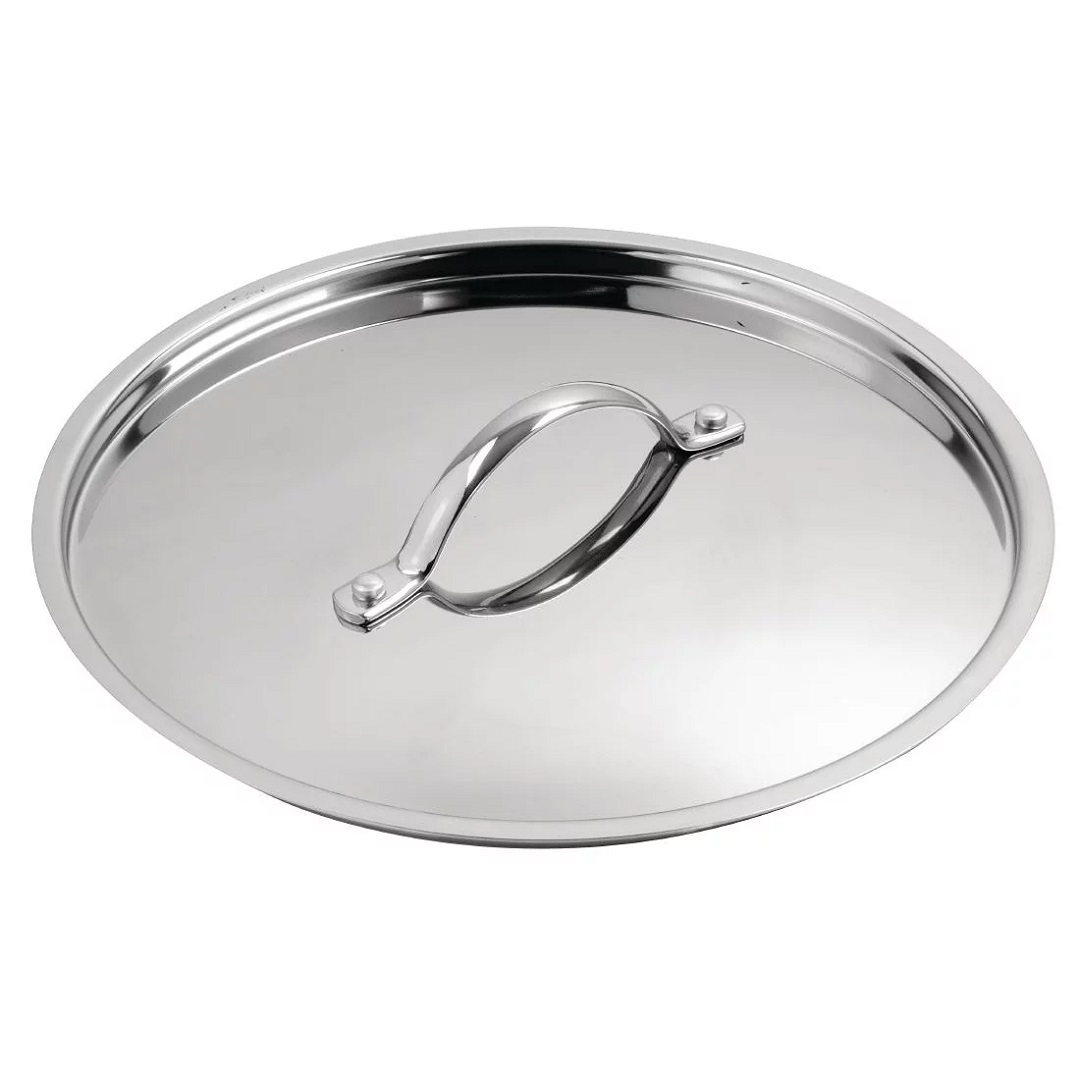 Vogue Triwall Stainless Steel Pan Lids