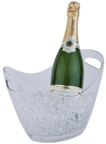 White Acrylic Wine / Champagne Bowl