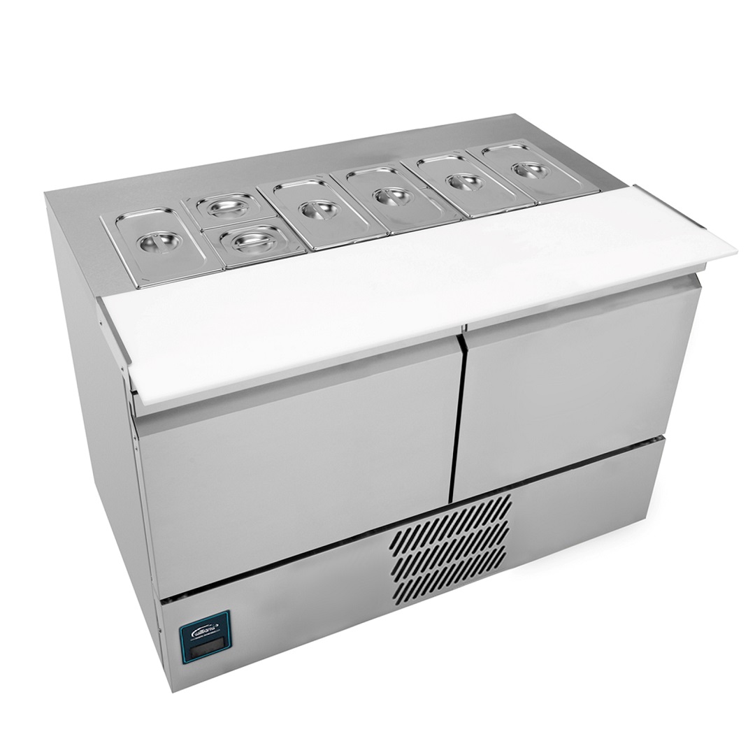 Williams SU15CT-SS Two Door Saladette Counter