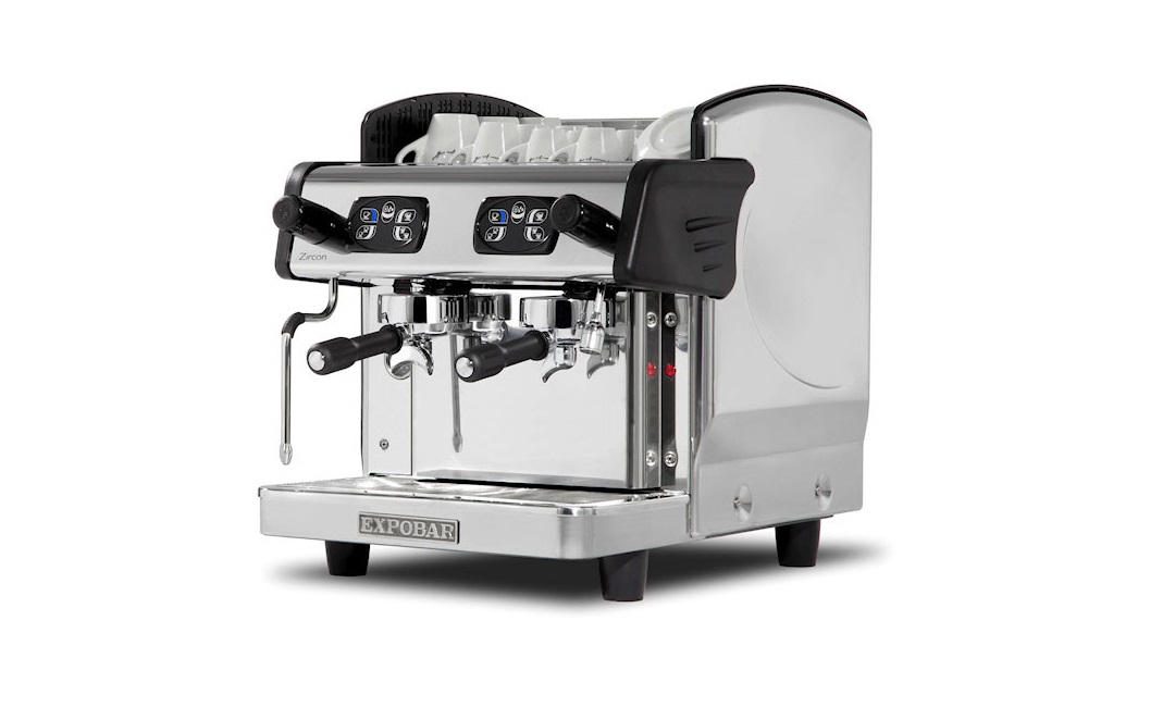 Expobar Zircon Two Group Compact Auto Espresso Machine (C2ZIRCTA)