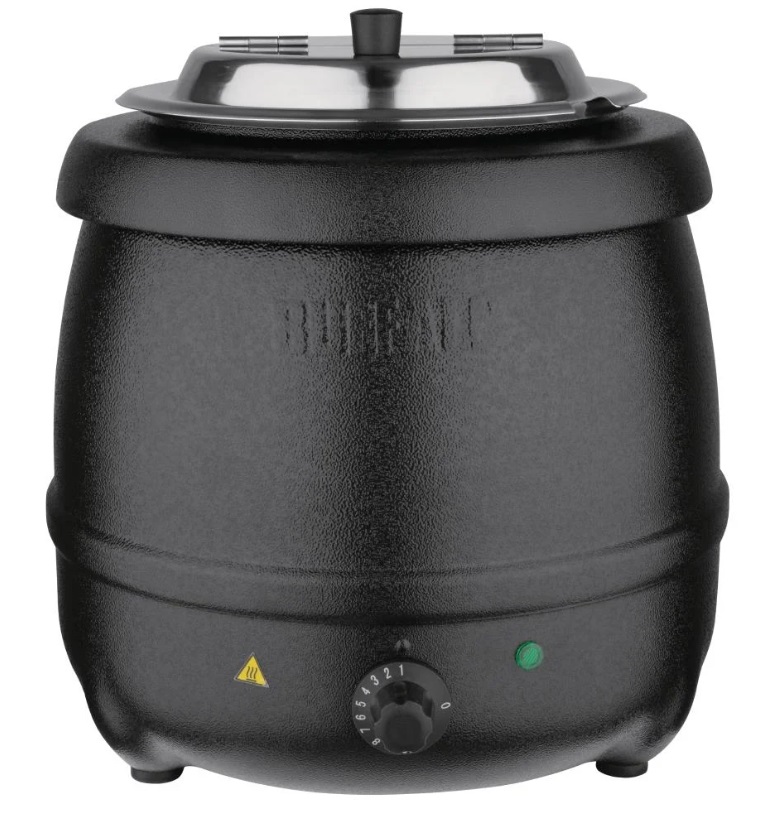 Buffalo Black Wet Well Soup Kettle (L715)