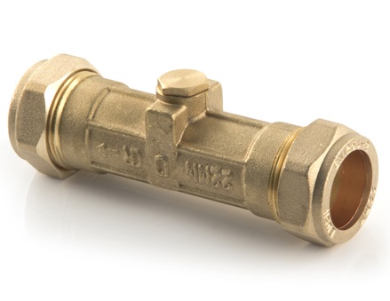 22mm Compression DZR Double Check Valve