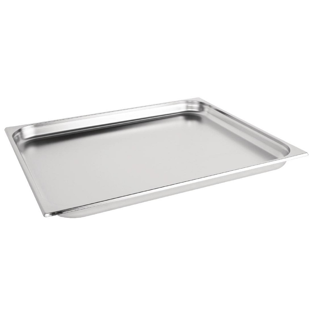 Stainless Steel 2/1 Gastronorm Pan