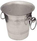 Highly Polished Aluminium Wine Bucket (J373)