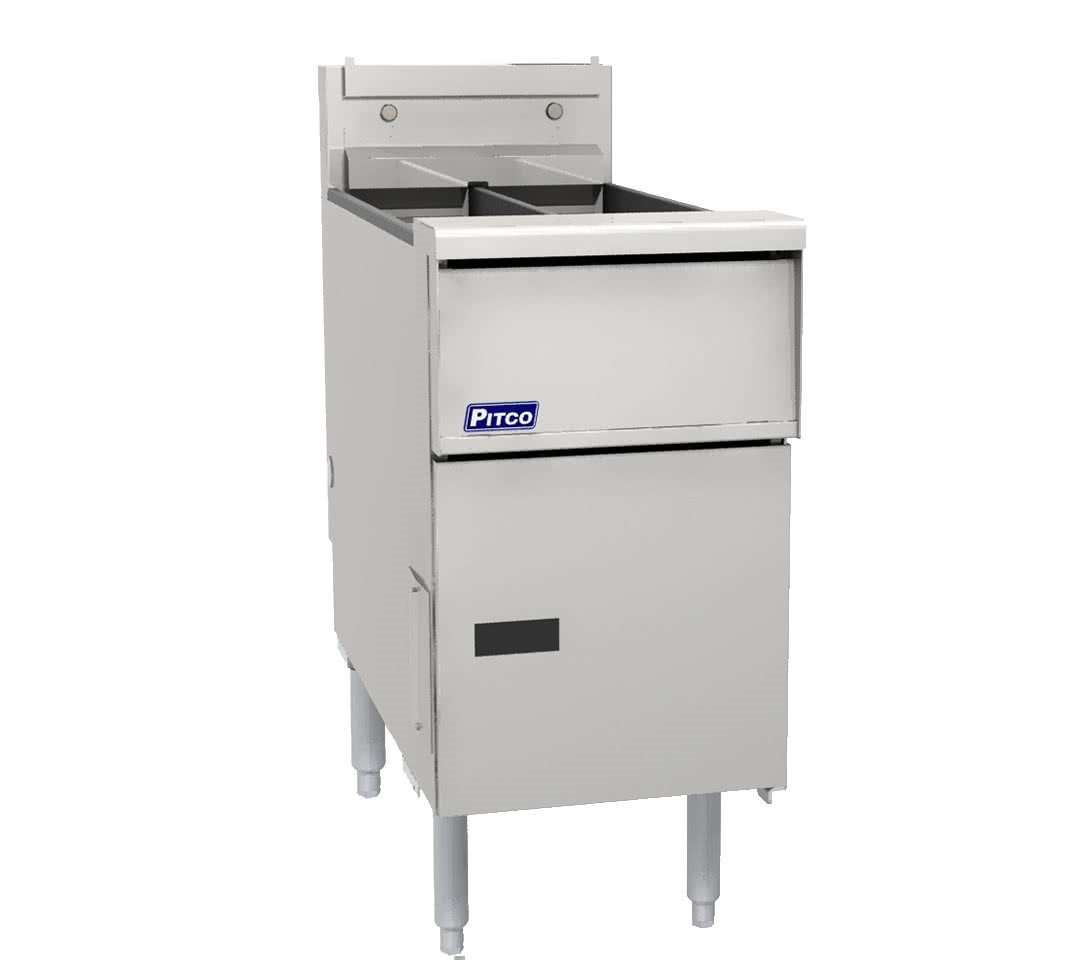 Pitco SG14TS Solstice Twin Tank Twin Basket Fryer