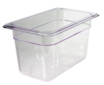 Polycarbonate 1/4 Gastronorm Pan