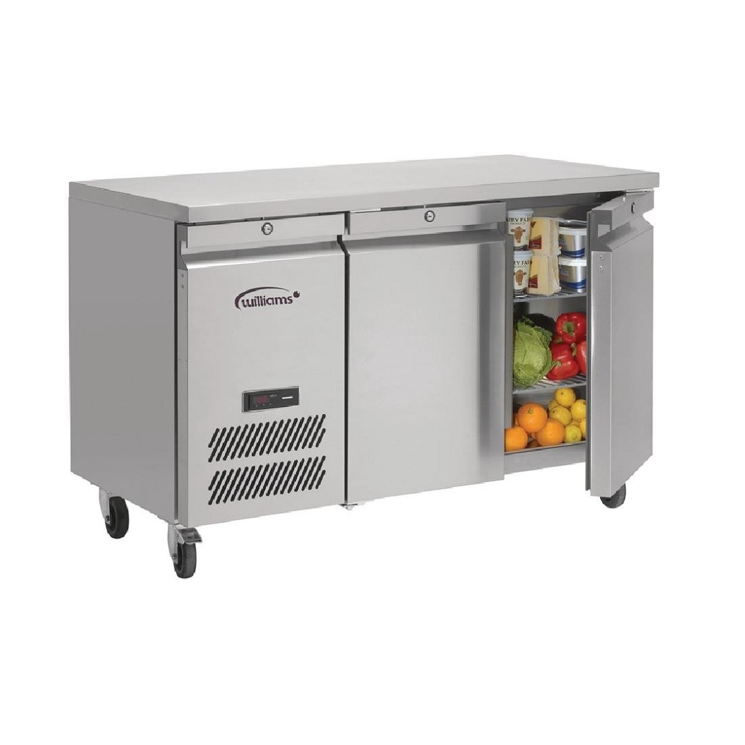 Williams Jade HJSC2-SA Slimline Two Door Counter Fridge